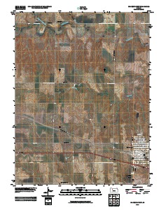 WaKeeney West 2010 topographic map thumbnail