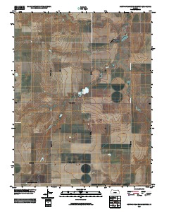 South of Eminence Cemetery 2009 topographic map thumbnail