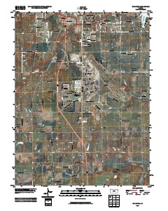 Wakarusa 2009 topographic map thumbnail