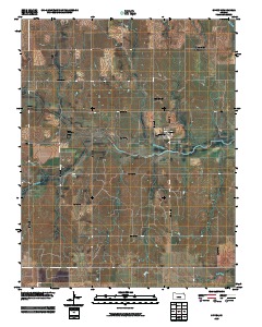 Spivey 2009 topographic map thumbnail