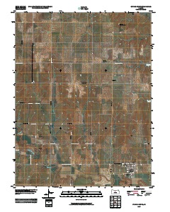 Sylvan Grove 2009 topographic map thumbnail