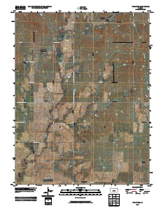 Vine Creek 2009 topographic map thumbnail