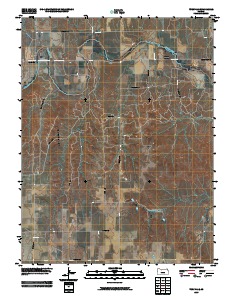 Turkville 2009 topographic map thumbnail