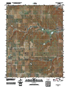 Lincoln NW 2009 topographic map thumbnail