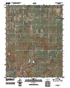 Madison NE 2010 topographic map thumbnail