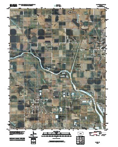 Maize 2010 topographic map thumbnail