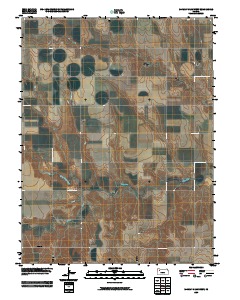 Midway Draw West 2009 topographic map thumbnail