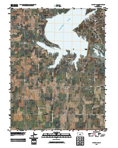 Milford Dam 2009 topographic map thumbnail