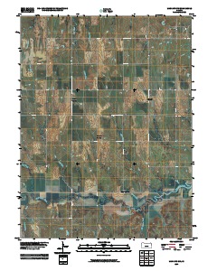 Mankato NW 2009 topographic map thumbnail