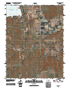Langley 2009 topographic map thumbnail