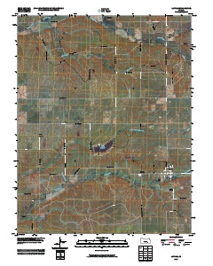 Latham 2009 topographic map thumbnail