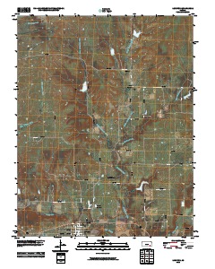 Longton 2010 topographic map thumbnail