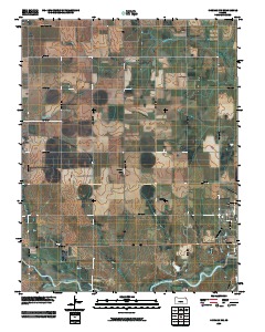 Kingman NW 2009 topographic map thumbnail