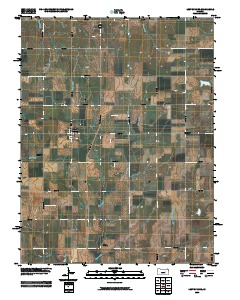 Lost Springs 2009 topographic map thumbnail