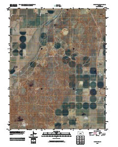 Kinsley SW 2009 topographic map thumbnail
