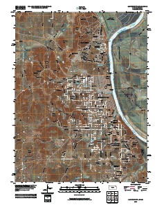 Leavenworth 2009 topographic map thumbnail