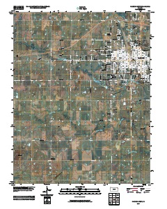 Parsons West 2009 topographic map thumbnail
