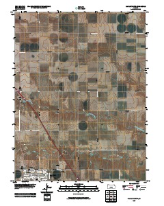 Oakley North 2009 topographic map thumbnail
