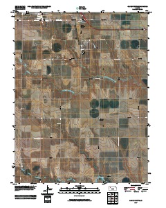 Oakley South 2009 topographic map thumbnail