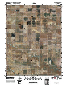 Oakley SW 2009 topographic map thumbnail