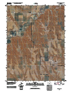Oberlin NE 2009 topographic map thumbnail
