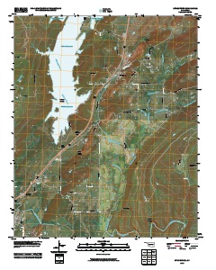 Stringtown 2010 topographic map thumbnail