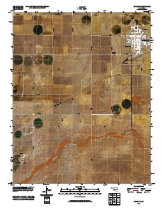 Boise City 2010 topographic map thumbnail