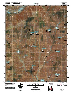 Aledo 2010 topographic map thumbnail