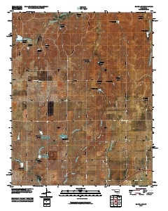 Baker Lake 2010 topographic map thumbnail