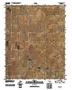 Balko NE 2010 topographic map thumbnail