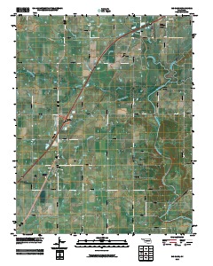 Big Cabin 2010 topographic map thumbnail
