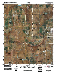 Anadarko West 2009 topographic map thumbnail