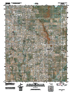 Broken Arrow 2010 topographic map thumbnail