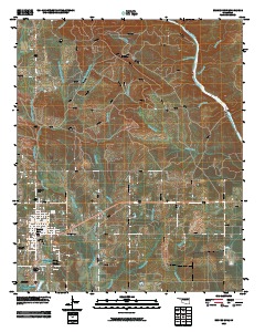 Broken Bow 2010 topographic map thumbnail