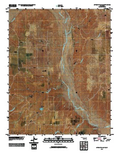 Antelope Hills NE 2010 topographic map thumbnail