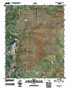 Bartlesville SE 2010 topographic map thumbnail
