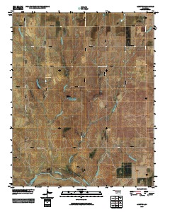 Arnett SE 2010 topographic map thumbnail