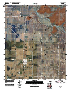 Blair 2010 topographic map thumbnail