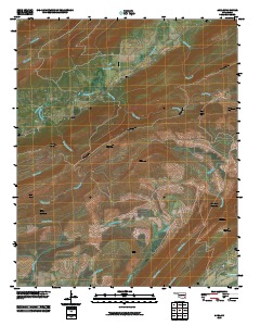 Adel 2010 topographic map thumbnail