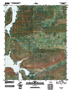 Blocker 2010 topographic map thumbnail