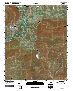 Clayton 2010 topographic map thumbnail