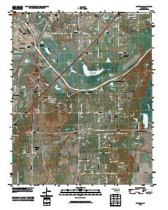 Catoosa 2010 topographic map thumbnail