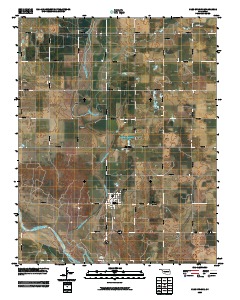 Cleo Springs 2009 topographic map thumbnail