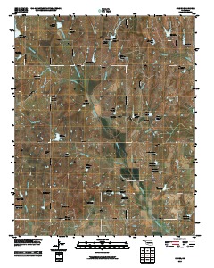 Criner 2010 topographic map thumbnail