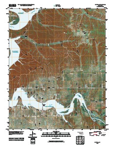 Cayuga 2010 topographic map thumbnail