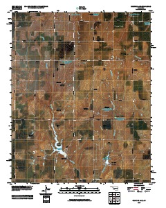 Crowder Lake 2009 topographic map thumbnail