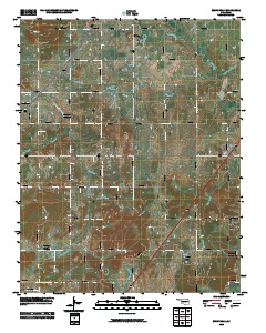Bushyhead 2010 topographic map thumbnail