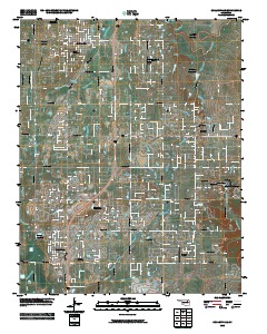 Collinsville 2010 topographic map thumbnail