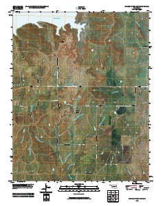 Charley Creek East 2009 topographic map thumbnail