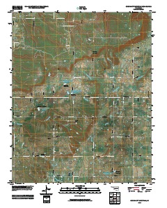 Concharty Mountain 2010 topographic map thumbnail